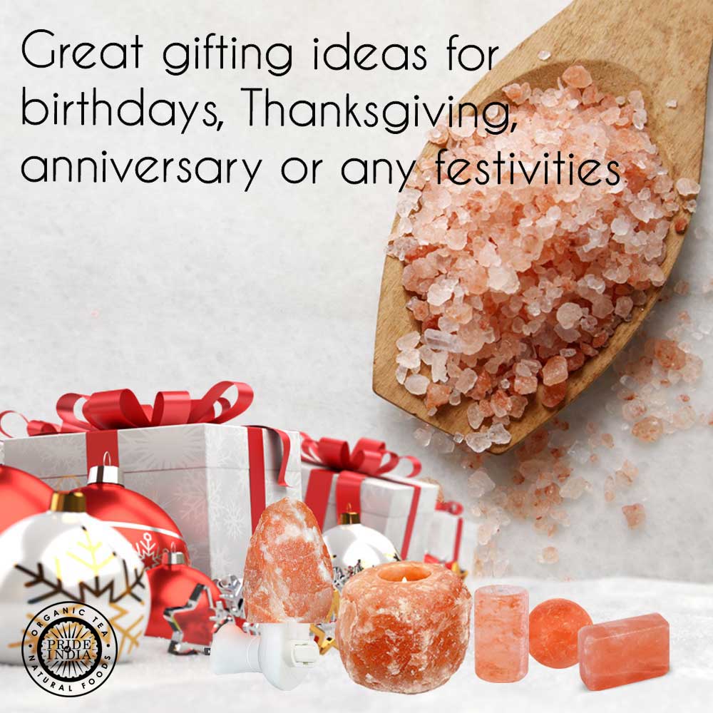 Himalayan Pink Salt Tea Light Holder – Natural & Square Shapes