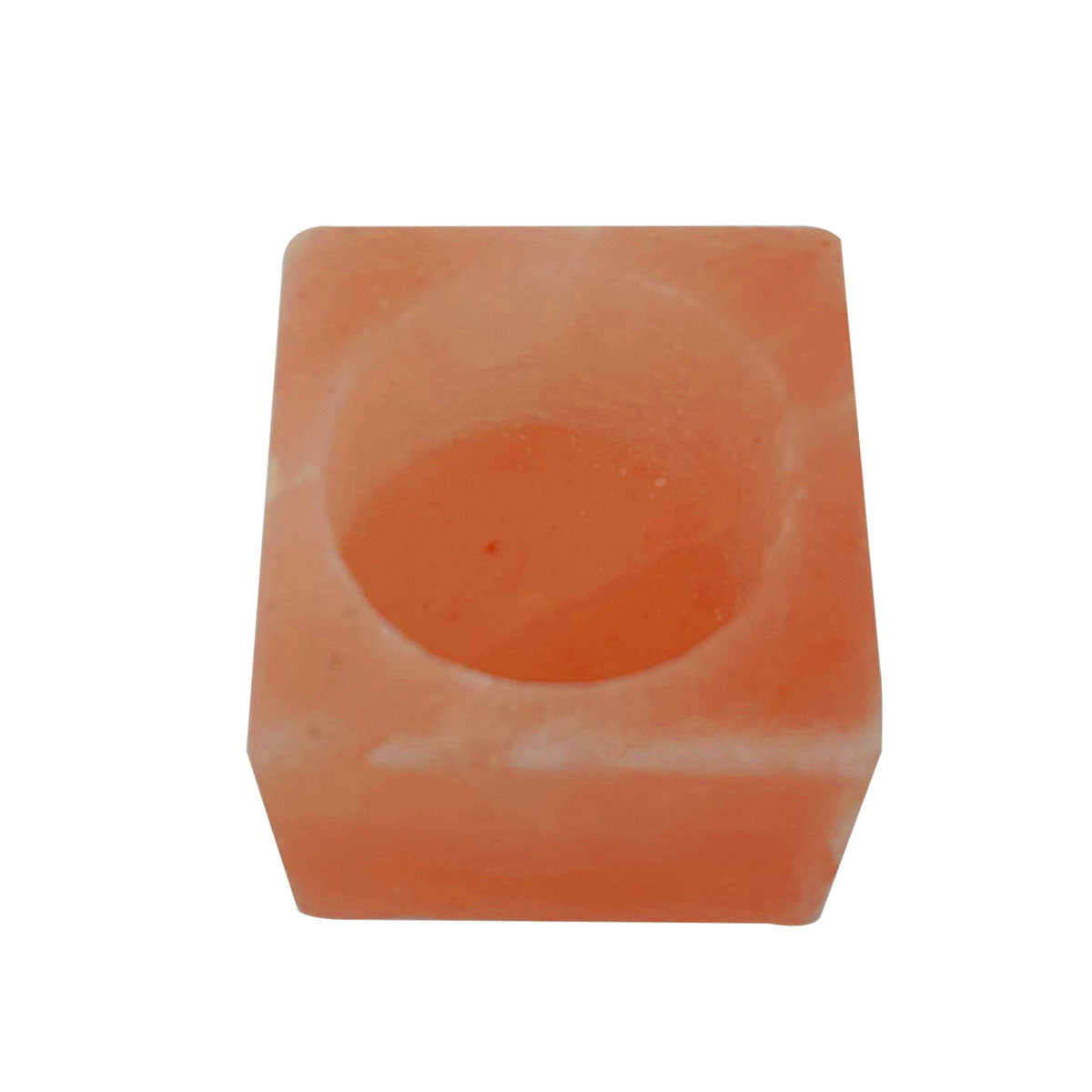 Himalayan Pink Salt Tea Light Holder – Natural & Square Shapes