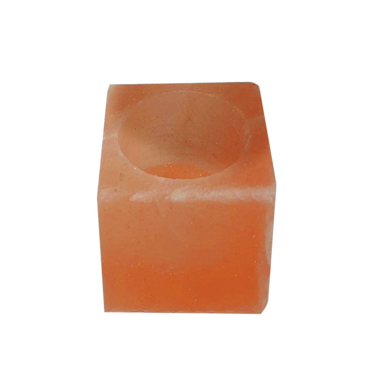 Himalayan Pink Salt Tea Light Holder – Natural & Square Shapes